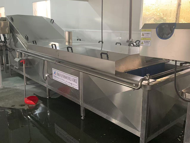 Fujian bamboo shoots customer processing site